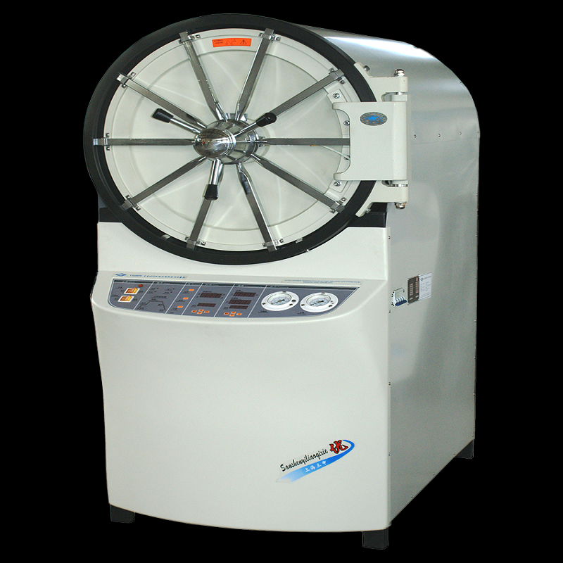 上海三申YX600W型臥式圓形壓力蒸汽滅菌器